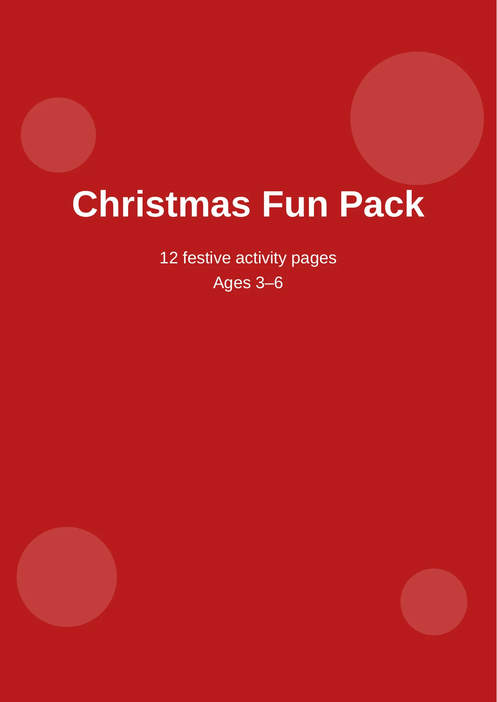 Christmas Fun Pack