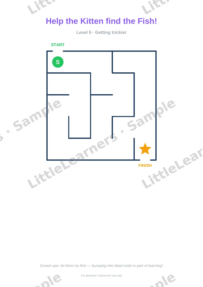 My First Mazes sample page 2