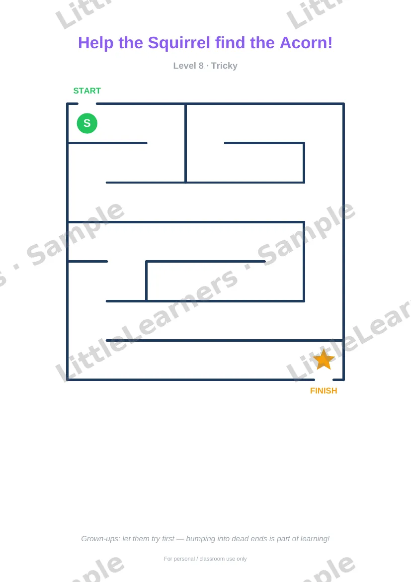 My First Mazes sample page 3
