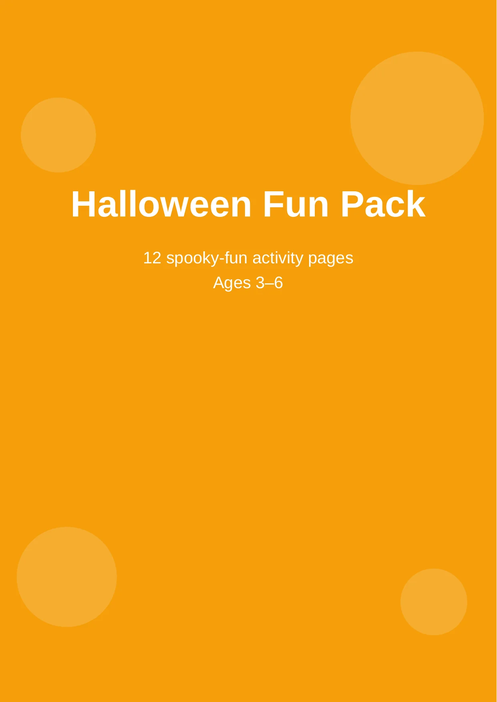 Halloween Fun Pack