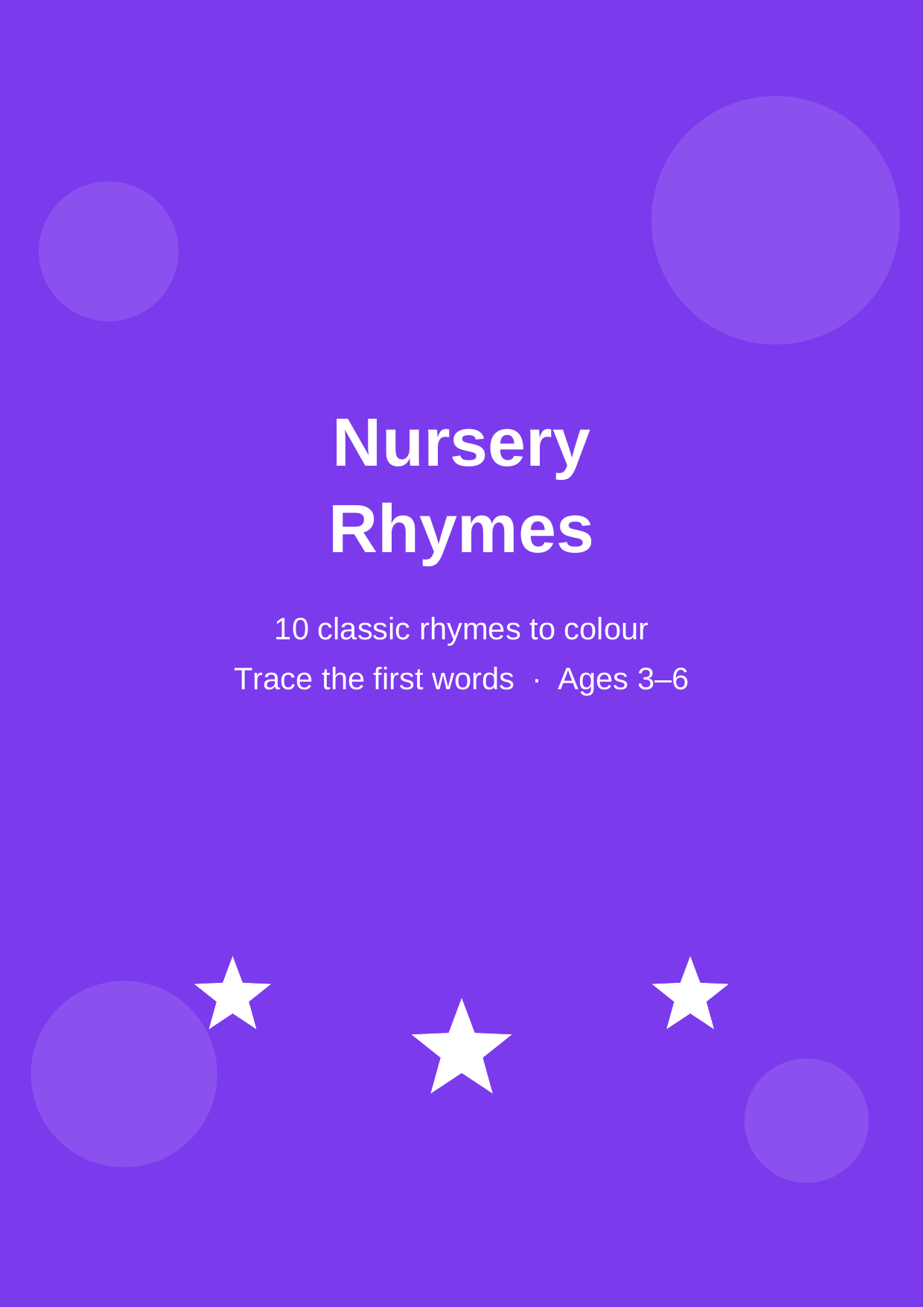 Nursery Rhymes Pack