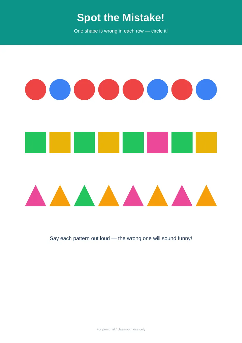 Repeating Patterns Pack sample page 2