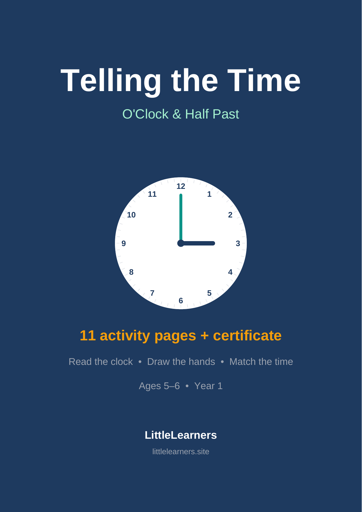 Telling the Time Pack